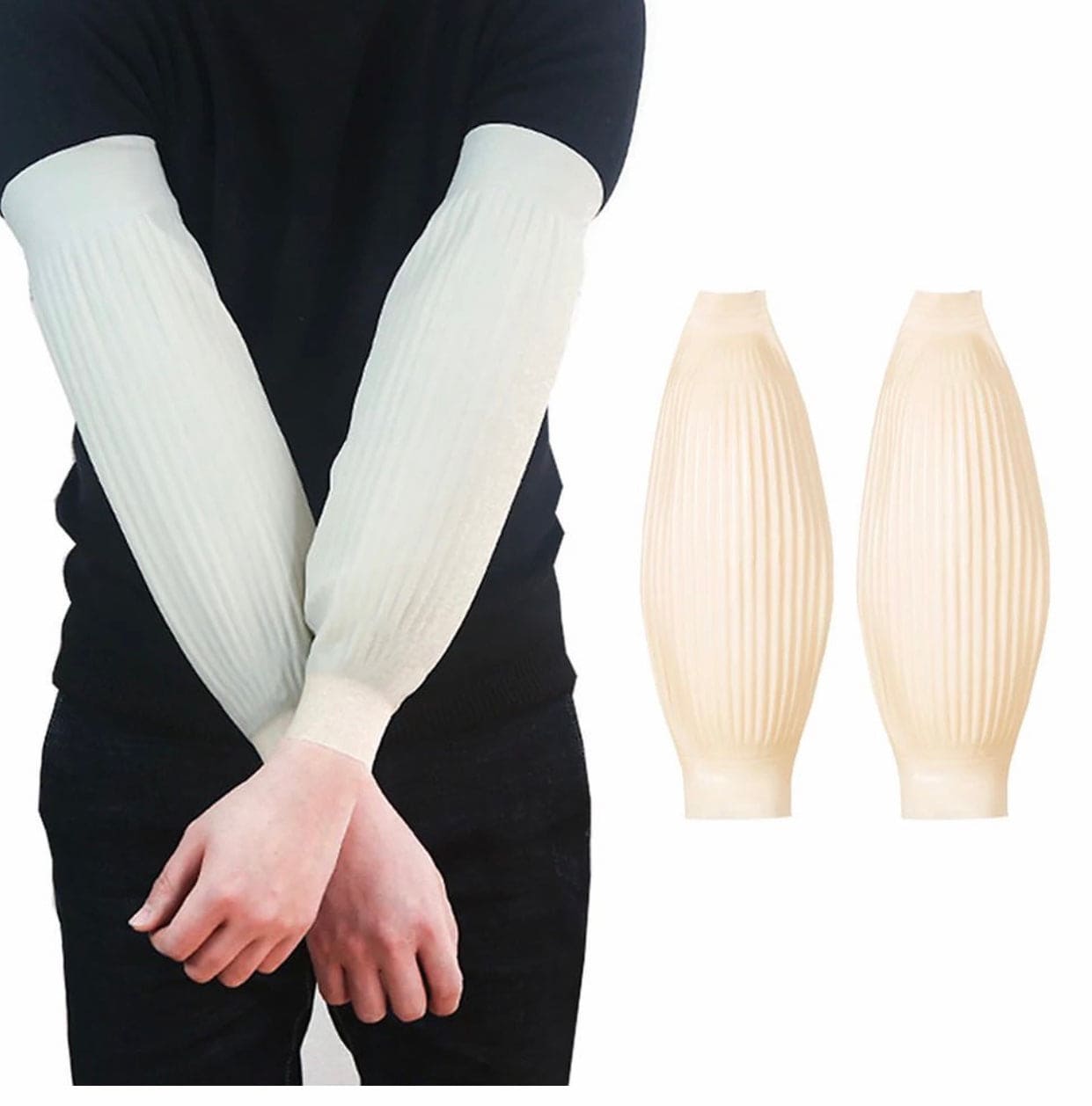 Washing Sleeves, Waterproof Latex Arm Sleeves Covers, Multi-Use Latex Resuable Sleeves, Durable Nonwoven Oversleeves Washing Sleeves, Waterproof Latex Arm Sleeves Covers, Multi-Use Latex Resuable Sleeves, Durable Nonwoven Oversleeves